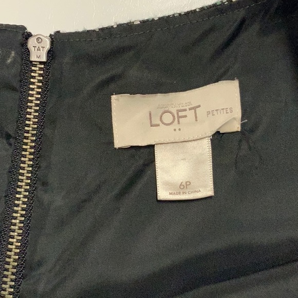 Women’s tweed dress, size 6P - Picture 4 of 5